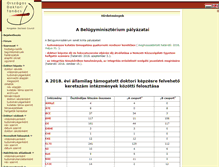 Tablet Screenshot of doktori.hu